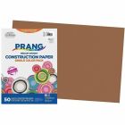 Papier de construction brun