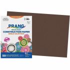 Papier de construction brun foncé