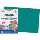 Papier de construction turquoise