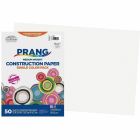 Papier de construction blanc