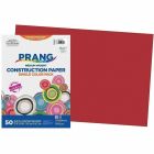 Papier de construction rouge fête