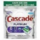 Cascade platinum action pacs capsules de détergent pour lave-vaisselle