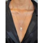 Collier libre plaqué or 14kt