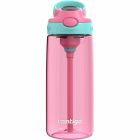 Bouteille d'eau contigo kids aubrey en paille azalée jade vine
