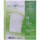 Protecteurs de feuilles transparents