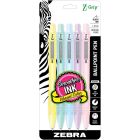 Stylo à bille pastel zebra z-grip