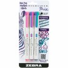 Surligneurs mildliner mix couleurs froides
