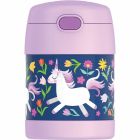 Bocal à nourriture funtainer® en acier inoxydable thermos licorne