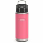 Bouteille d'eau en acier inoxydable avec bec verseur thermos rose