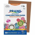 Papier de construction 9 x 12 po (paquet de 50) brun