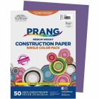 Papier de construction 9 x 12 po (paquet de 50) mauve