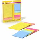 Feuillets super collants post-it® assortis