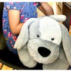 Peluche lestée - le chien milo 2 kg.
