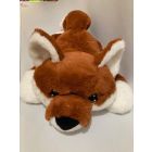 Peluche lestée - renard 2 kg.