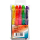 Surligneurs liquide integra paquet de 5 variés