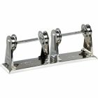 Distributeur de papier hygiénique double chrome