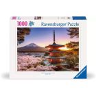 Casse-tête : mount fuji cherry blossom view (1000)