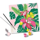 Peinture à numéros creart: plantes tropicales