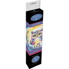 Broderie de diamants ronds: owl on moon