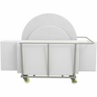 Chariot de rangement pour tables pliantes toughlite