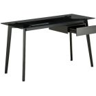 Bureau informatique avec tiroir
