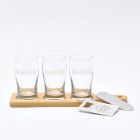 Ensemble verres dégustation papa