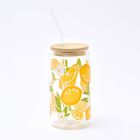 Verre fantaisie café - citron