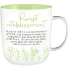 Tasses inspirantes prompt rétablissement