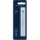 Recharge pour stylo à bille waterman® pointe fine bleu