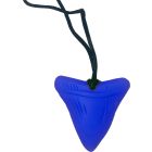 Collier mâchouilleur dent de requin assorti