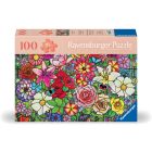 Casse-tête : tiffany flowers (100)