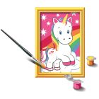 Peinture à numéros creart: douce licorne