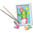 Peinture à numéros creart: petit cactus