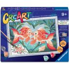 Peinture à numéros creart: poisson amoureux