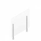 Écran de protection sneeze guard 36 x 36 po
