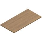 Plateau de mélamine pour base ajustable en hauteur 24 x 48 po. cerisier d'hiver