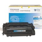 Cartouche de toner à haut rendement remise à neuf (alternative à 55x)