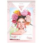 Odelia, bloc de coloriage de 20 feuilles a4 250g, les femmes