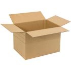 Boîte en carton ondulé kraft paquet de 25 18 x 12 x 6 po