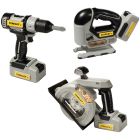 Stanley jr. - ensemble de 3 outils électriques, perceuse, scie circulaire, scie sauteuse
