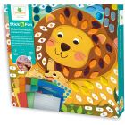 Stick'n fun - 3 maxi mosaïques - animaux de la savane