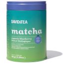 Boîte de matcha au bleuet