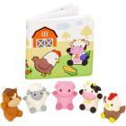 Marionettes à doigt "farm friends" avec livre
