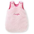 Accessoires 30 cm - sac de couchage - peluche rose