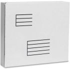 Boîte d'expédition 12 x 10-1/2 x 2-1/8"h.