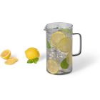 Pichet en verre 1l noir
