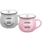 Duo tasses "grands-parents"