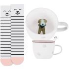 Duo tasse & bas petit chien
