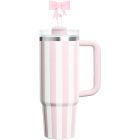 Tasse xl rayures roses
