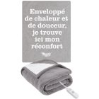 Jeté chauffante "réconfort"